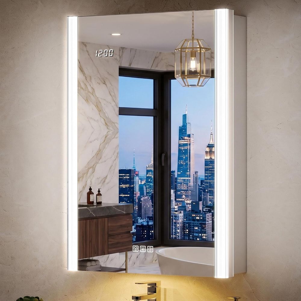 Smart Night Light - Зеркало для аптечки 20x32 с подсветкой