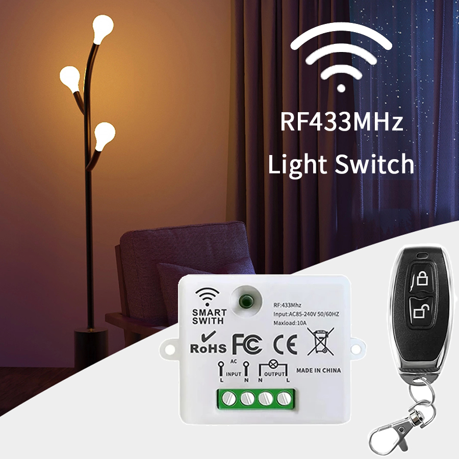 Smart Home Project - Беспроводной пульт дистанционного управления RF 433