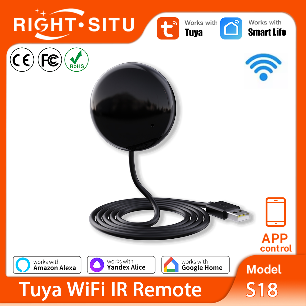 Smart Home Improvement - Tuya Wi-Fi ИК-пульт дистанционного управления для