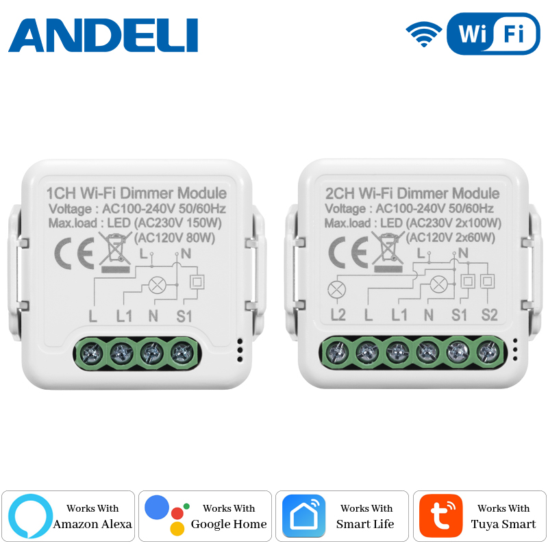 Tuya Wifi Socket - Модуль умного Wi-Fi диммера DIY с