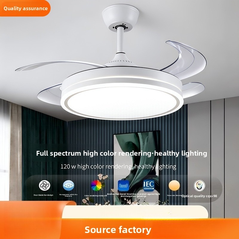 Smart Ceiling Fan - Светильник с инвертором высокой мощности, скрытый