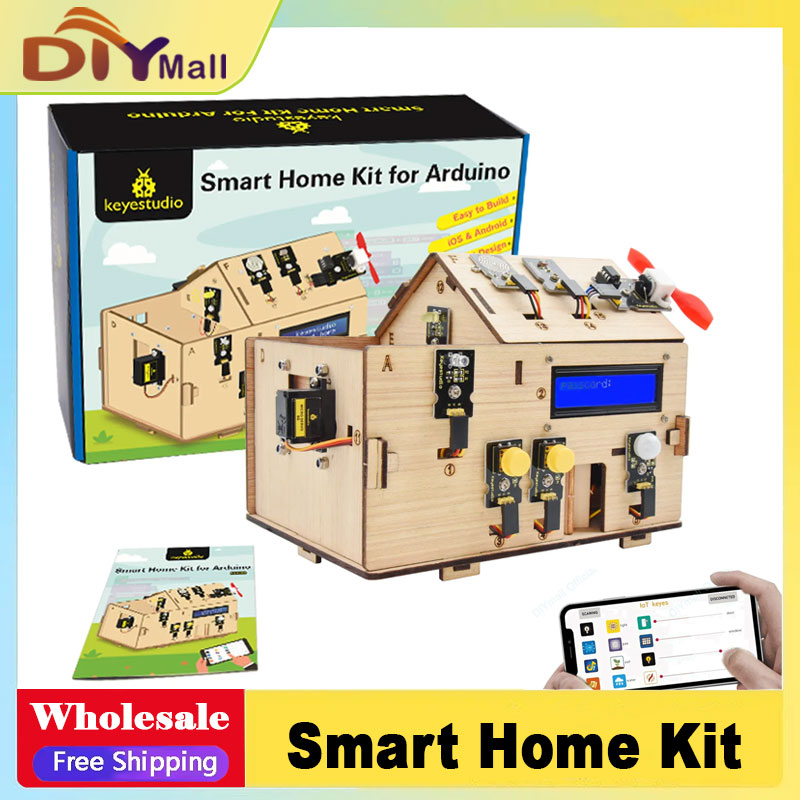 Smart Home Project - Домашний комплект Keyestudio Smart IoT с