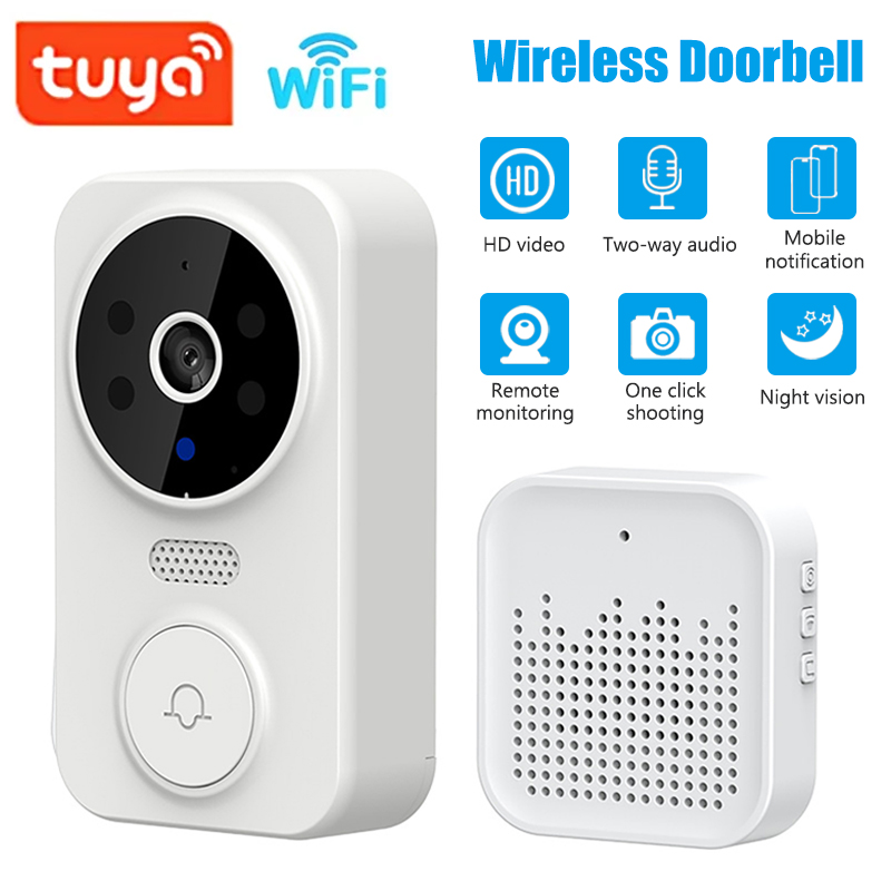 Smart Home Video Doorbell Enhanced Security With Smart Doorbell - Wi-Fi умный видео дверной звонок камера