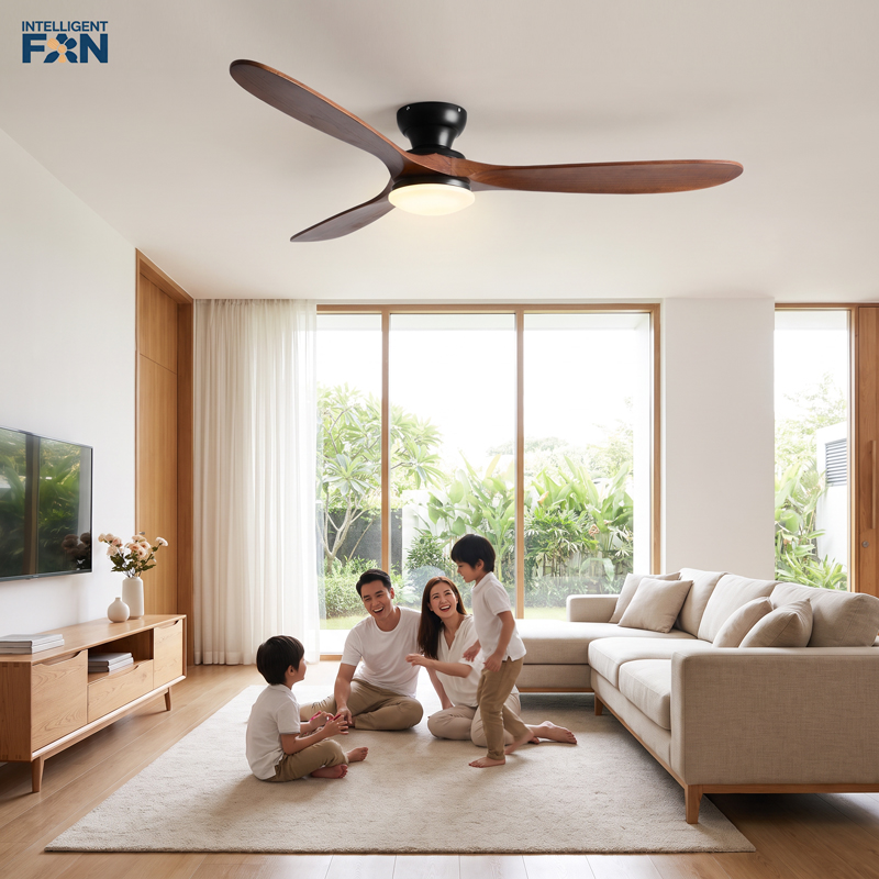 Smart Ceiling Fan - Потолочный вентилятор с освещением 42/52 дюйма,
