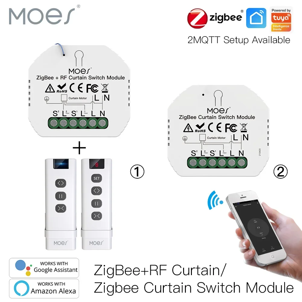 Smart Home Improvement - MOES ZigBee 3,0 модуль умного переключателя