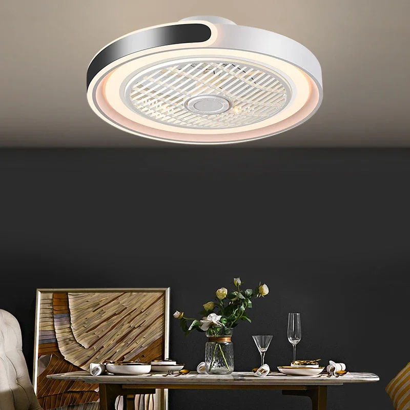 Smart Ceiling Fan - Современный новый умный вентилятор для гостиной,