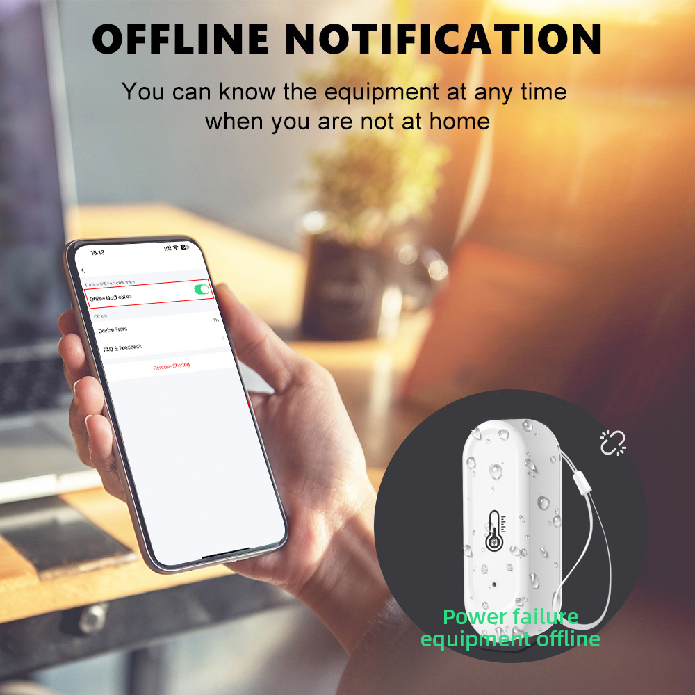 Smart Home Outdoor - Водонепроницаемые датчики температуры и влажности IP65