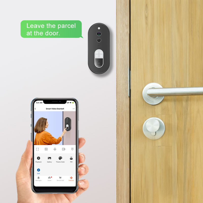 Беспроводной видеодомофон Tuya – обзор и цена Smart Home Video Doorbell Enhanced Security With Smart Doorbell