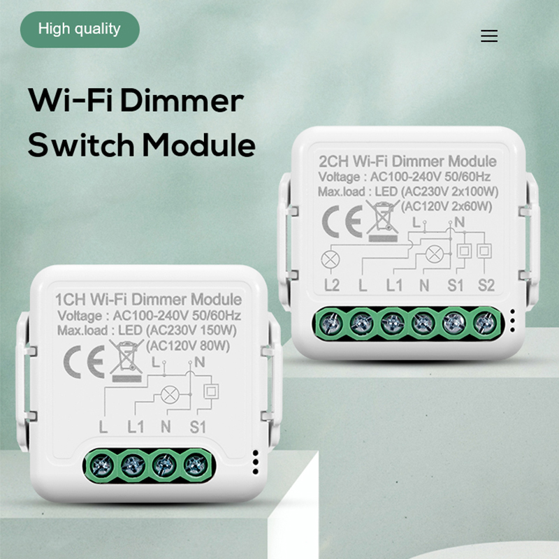 Модуль умного Wi-Fi диммера DI – обзор и цена Tuya Wifi Socket