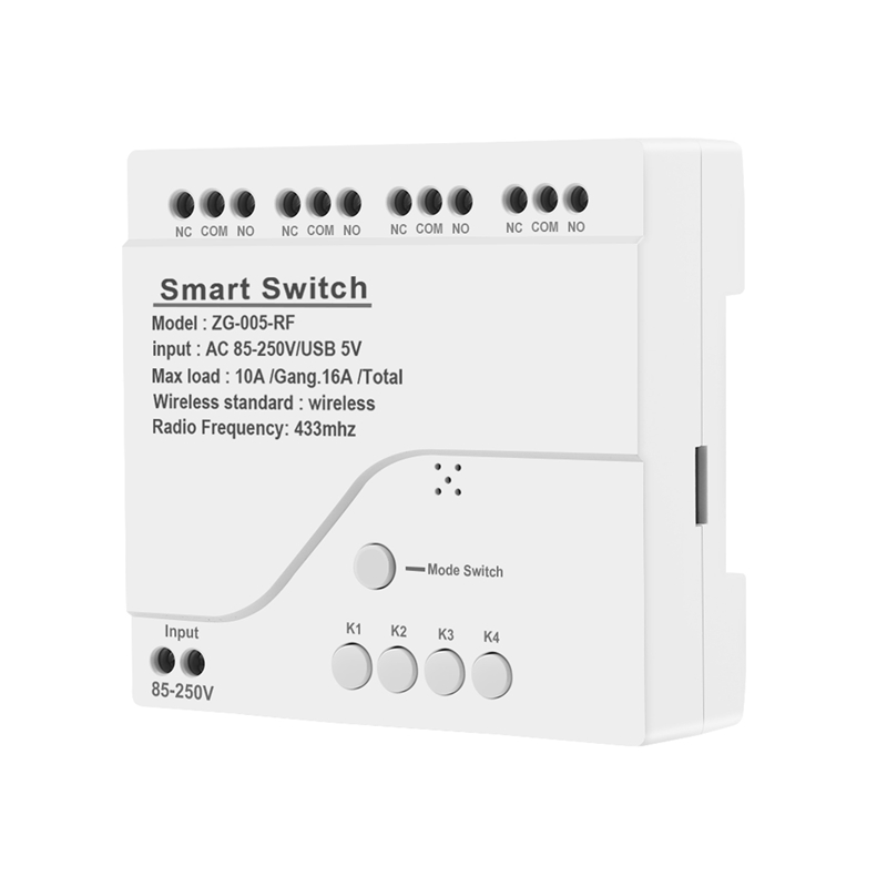 4-канальный модуль умного выкл – обзор и цена Smart Light Switch