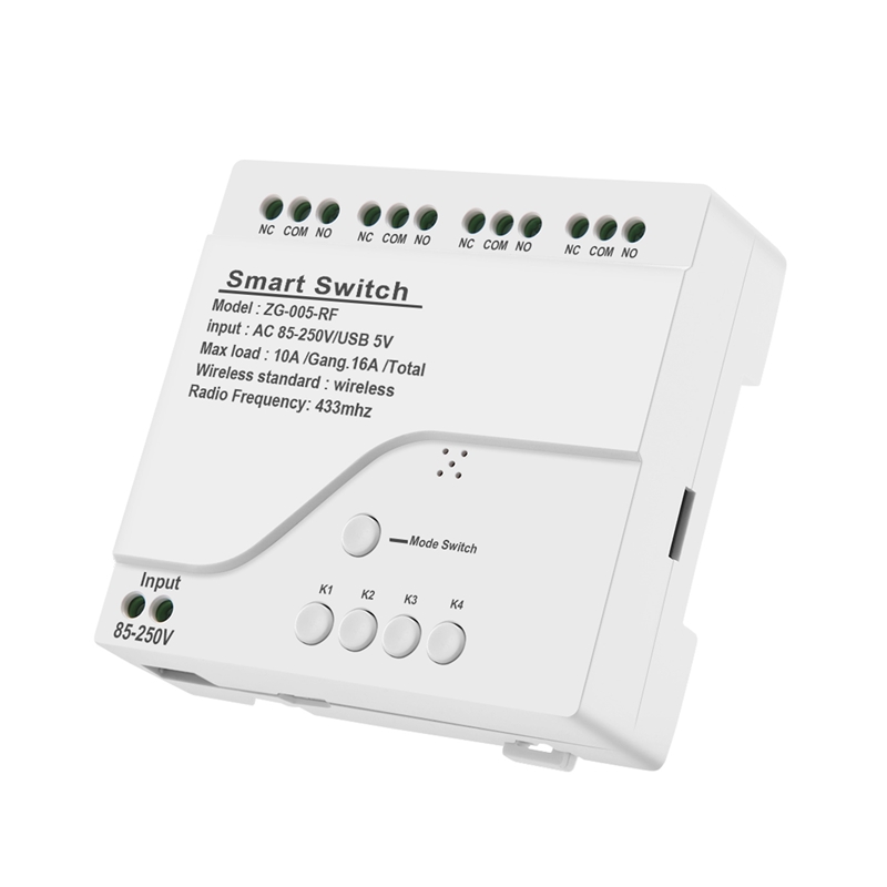 4-канальный модуль умного выкл – обзор и цена Smart Light Switch
