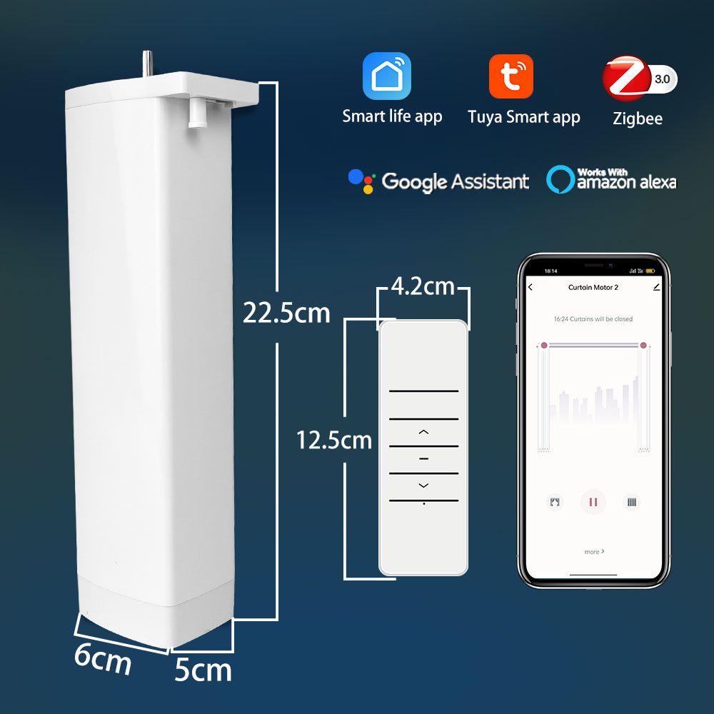 Умные шторы Tuya ZigBee Alexa, – обзор и цена Smart Home Windows App