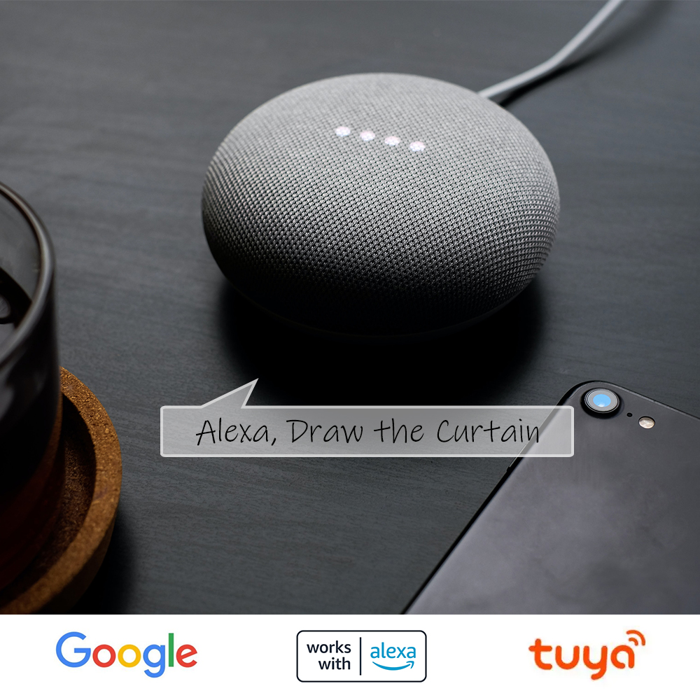 Умные шторы Tuya ZigBee Alexa, – обзор и цена Smart Home Windows App