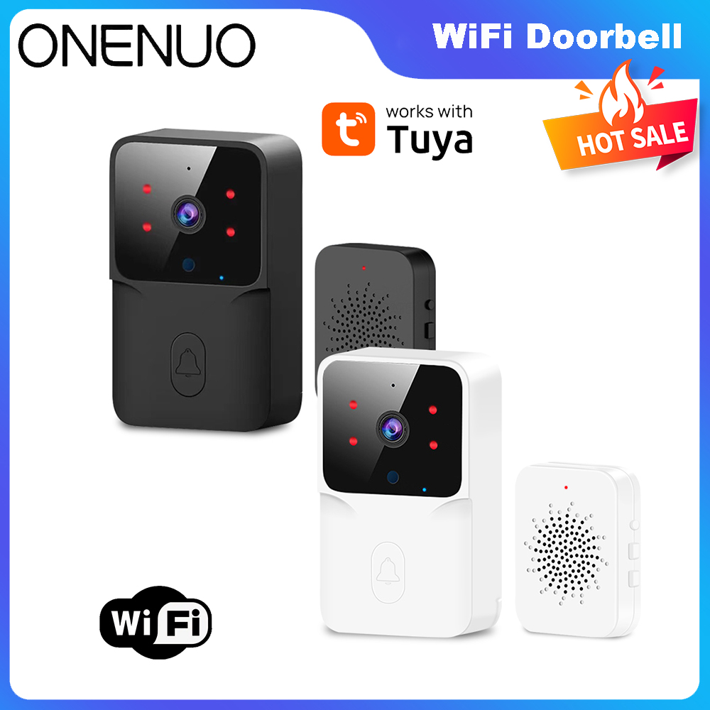 Tuya Wi-Fi видео дверной звоно – обзор и цена Smart Home Video Doorbell Enhanced Security With Smart Doorbell