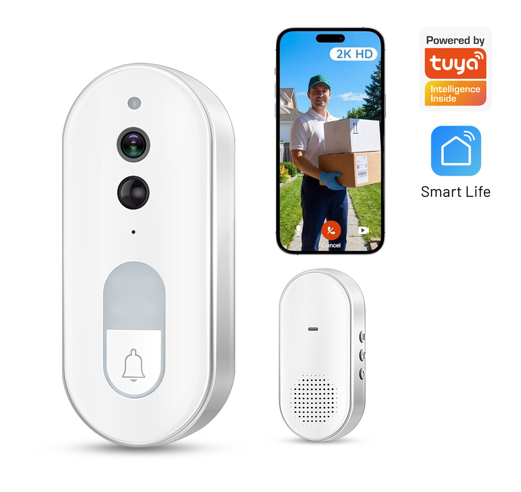 Умный видеодомофон Tuya, беспр – обзор и цена Smart Home Video Doorbell Enhanced Security With Smart Doorbell
