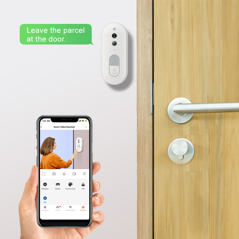 Умный видеодомофон Tuya, беспр – обзор и цена Smart Home Video Doorbell Enhanced Security With Smart Doorbell
