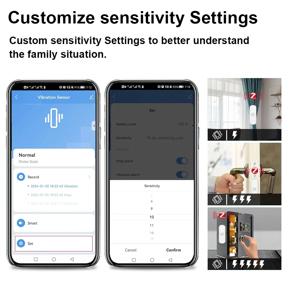 Умный датчик вибрации ZigBee,  – обзор и цена Smart Home Project