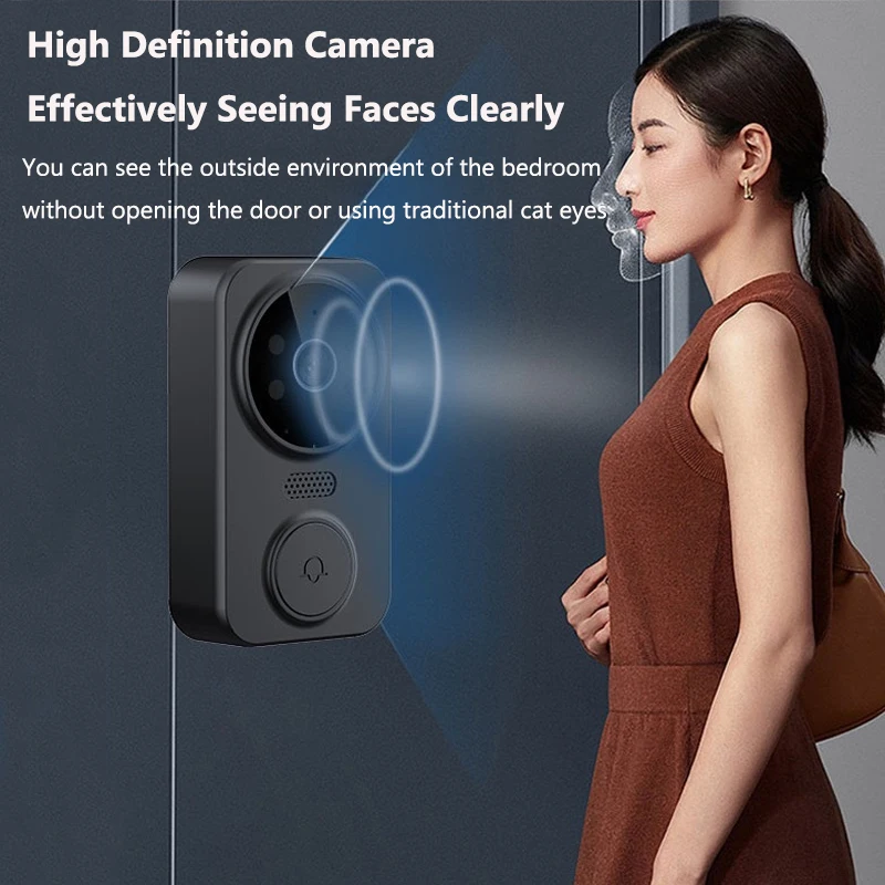 4,3-дюймовый Wi-Fi беспроводно – обзор и цена Smart Home Video Doorbell Enhanced Security With Smart Doorbell