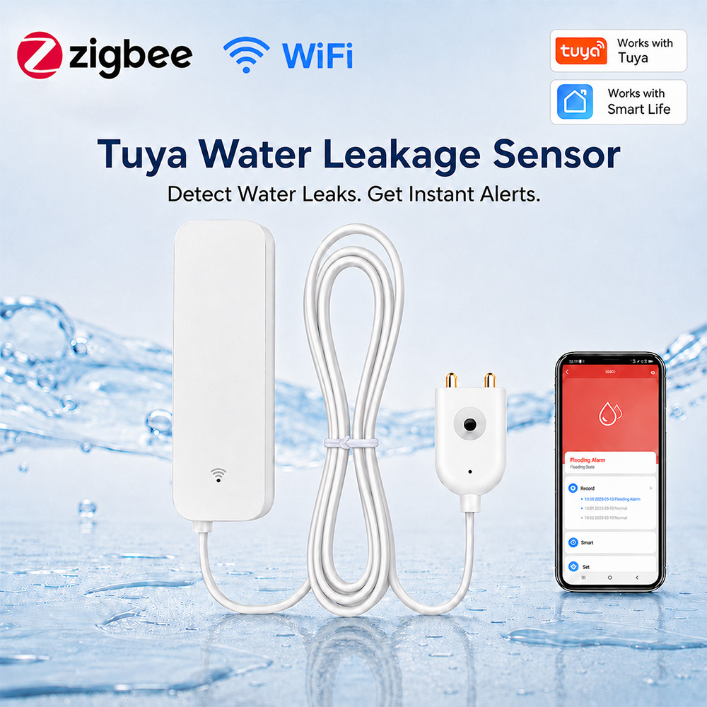 Датчик протечки воды ZigBee Wi – обзор и цена Smart Home Blog