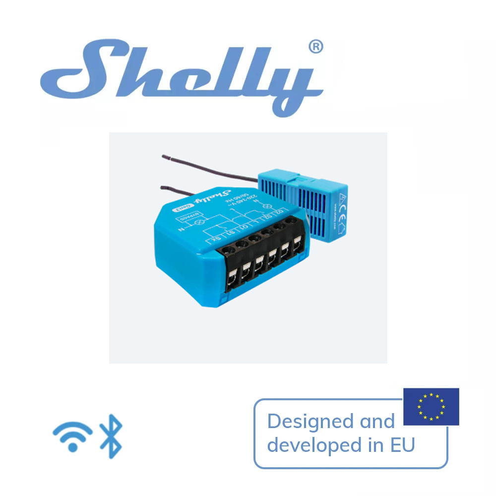 Умный выключатель Shelly 2L Ge – обзор и цена Smart Light Switch