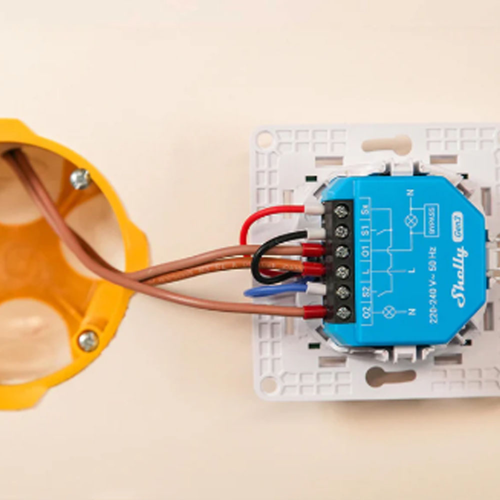 Умный выключатель Shelly 2L Ge – обзор и цена Smart Light Switch