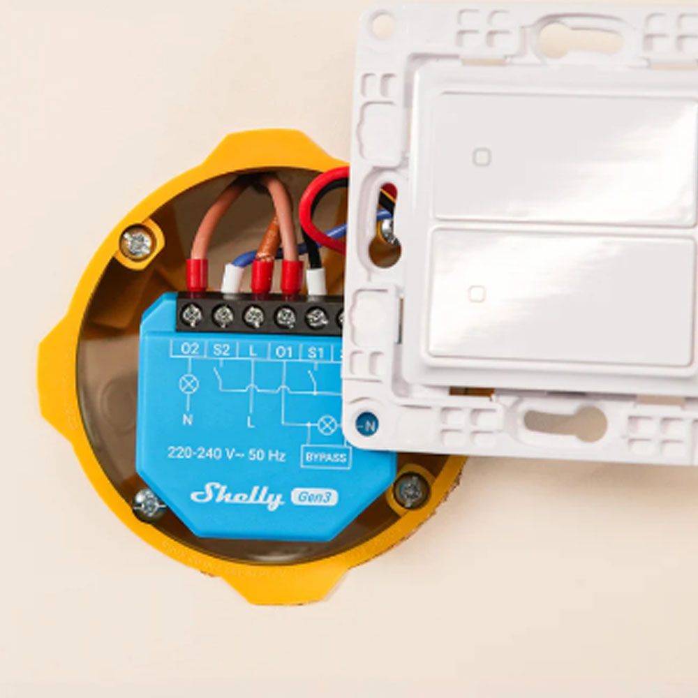 Умный выключатель Shelly 2L Ge – обзор и цена Smart Light Switch