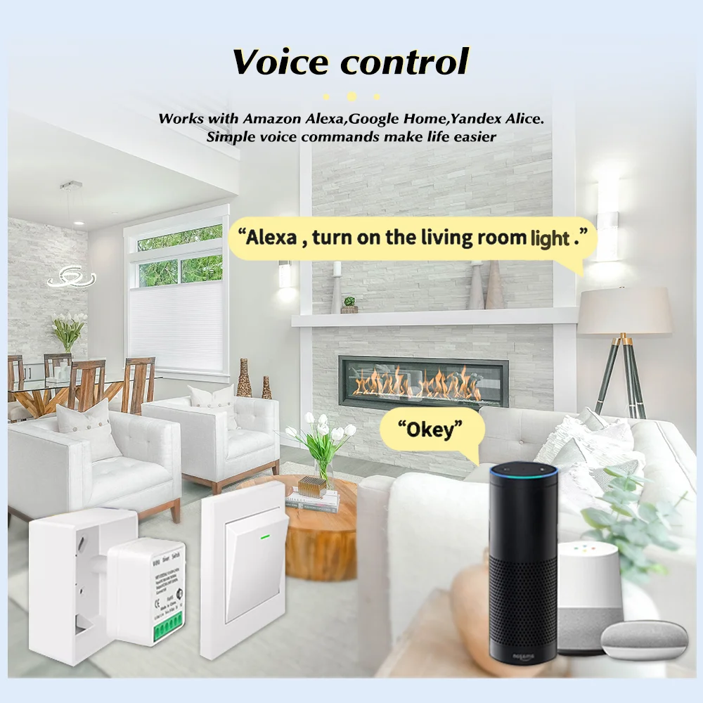 Умный Wi-Fi выключатель Tuya M – обзор и цена Smart Light Switch
