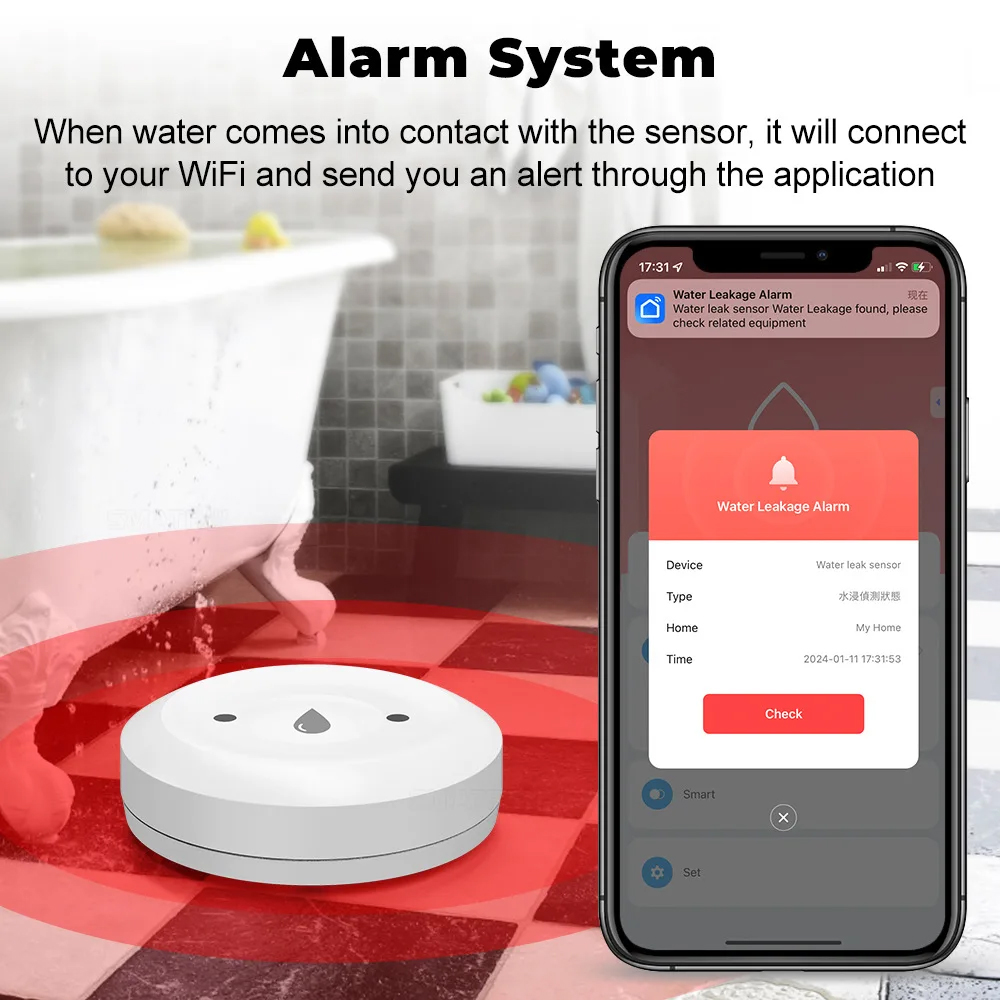 Умный погружной датчик утечки  – обзор и цена Smart Home Outdoor