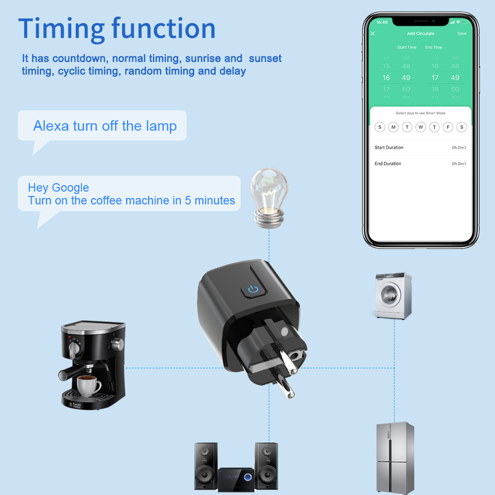 Умная розетка Tuya с Wi-Fi, ди – обзор и цена Smart Home Project