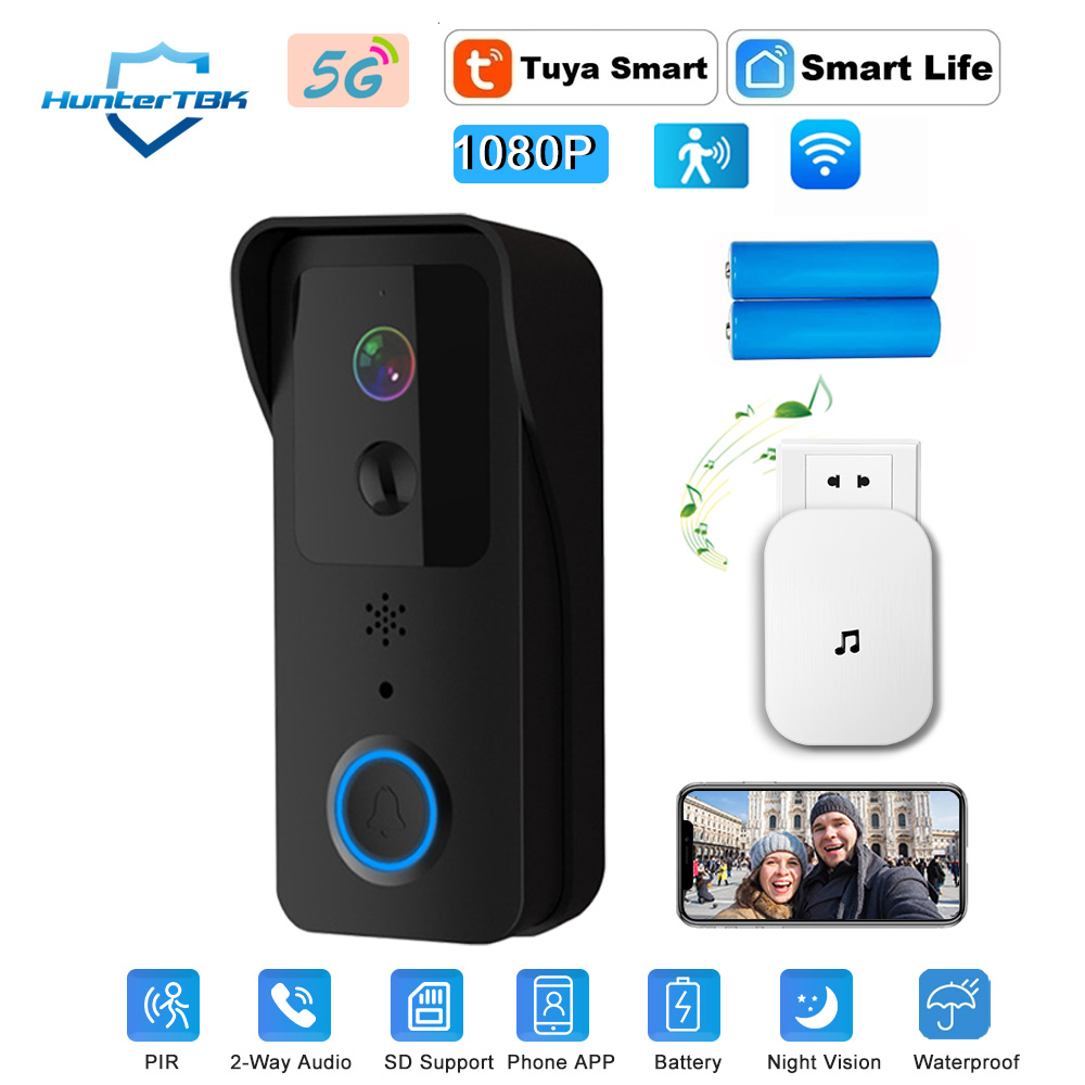 Видеодомофон 1080P HD с Wi-Fi, – обзор и цена Smart Home Video Doorbell Enhanced Security With Smart Doorbell
