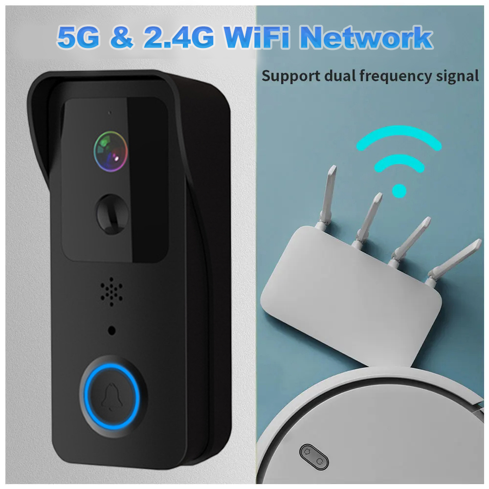 Видеодомофон 1080P HD с Wi-Fi, – обзор и цена Smart Home Video Doorbell Enhanced Security With Smart Doorbell