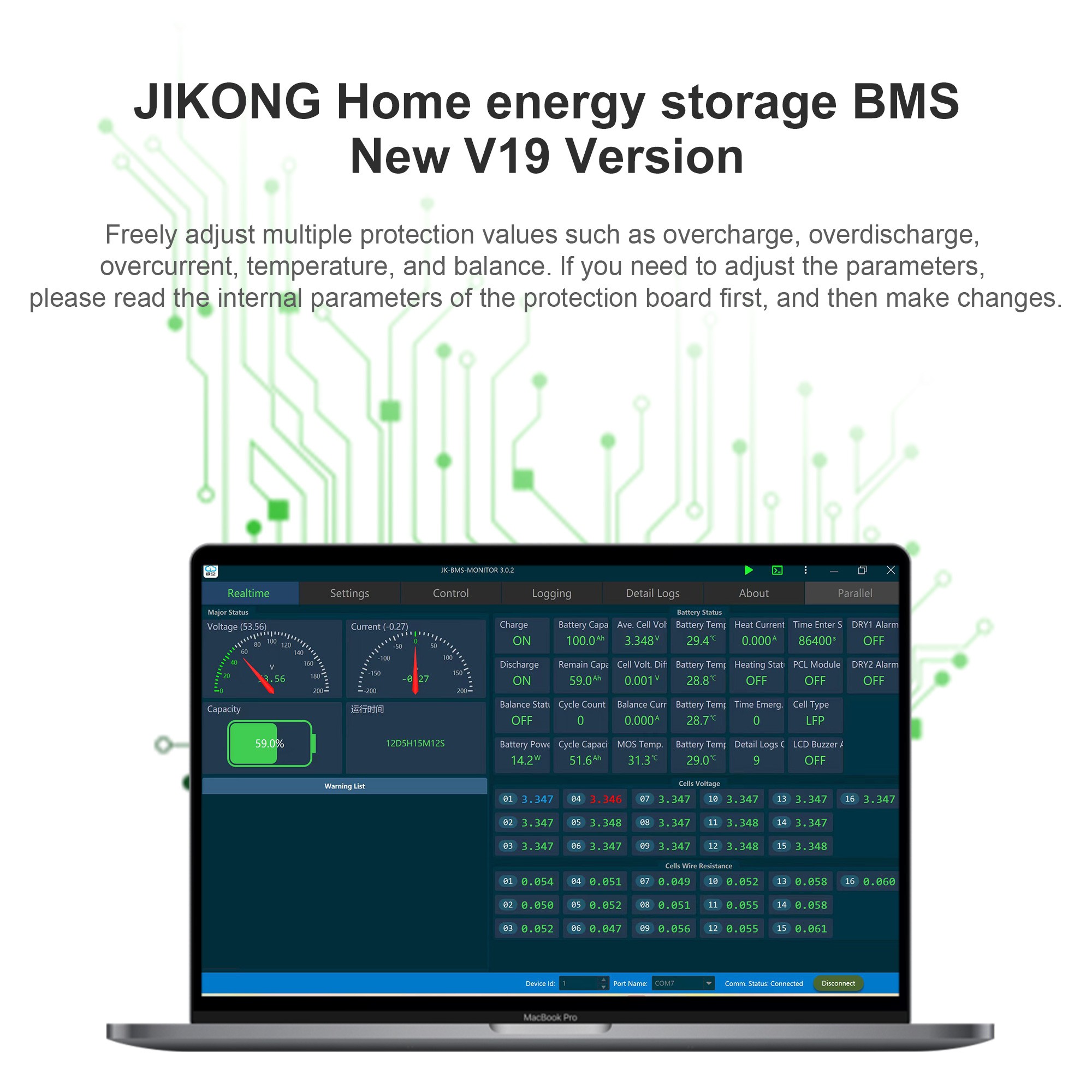 JIKONG JK BMS PB2A16S15P Умная – обзор и цена Smart Home Energy
