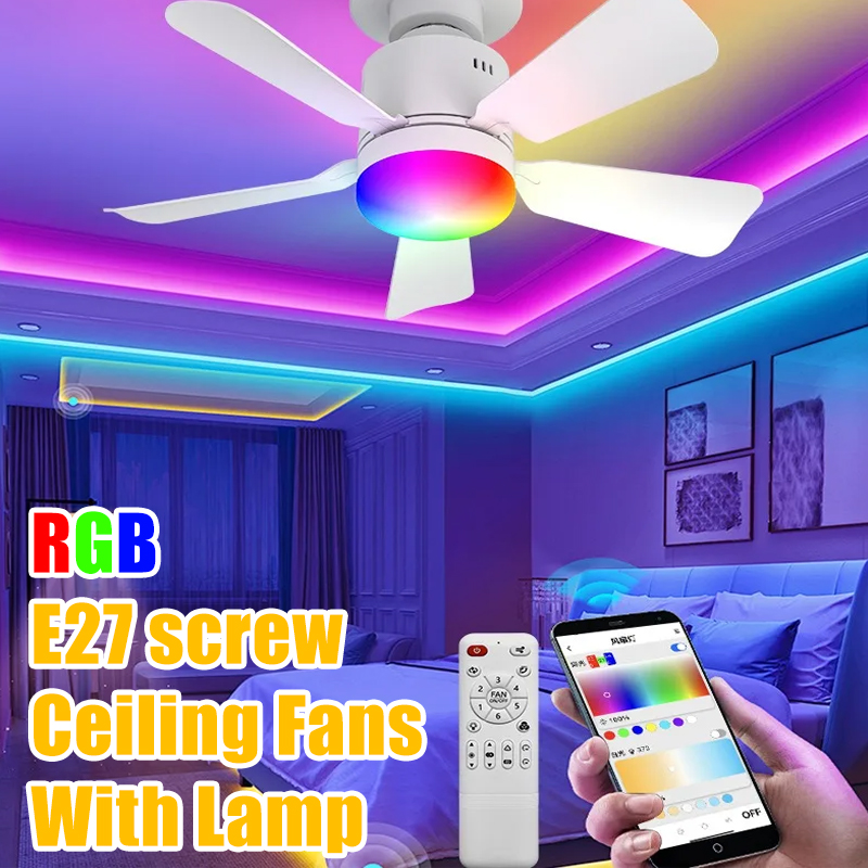 RGB светодиодный потолочный ве – обзор и цена Smart Ceiling Fan