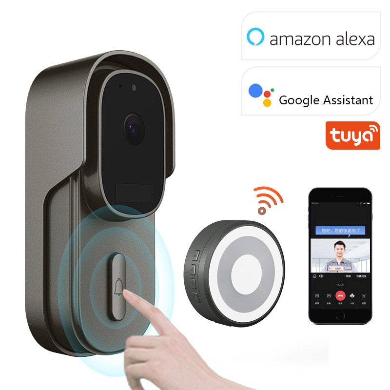 Видеодомофон Tuya 2 МП, водоне – обзор и цена Smart Home Video Doorbell Enhanced Security With Smart Doorbell