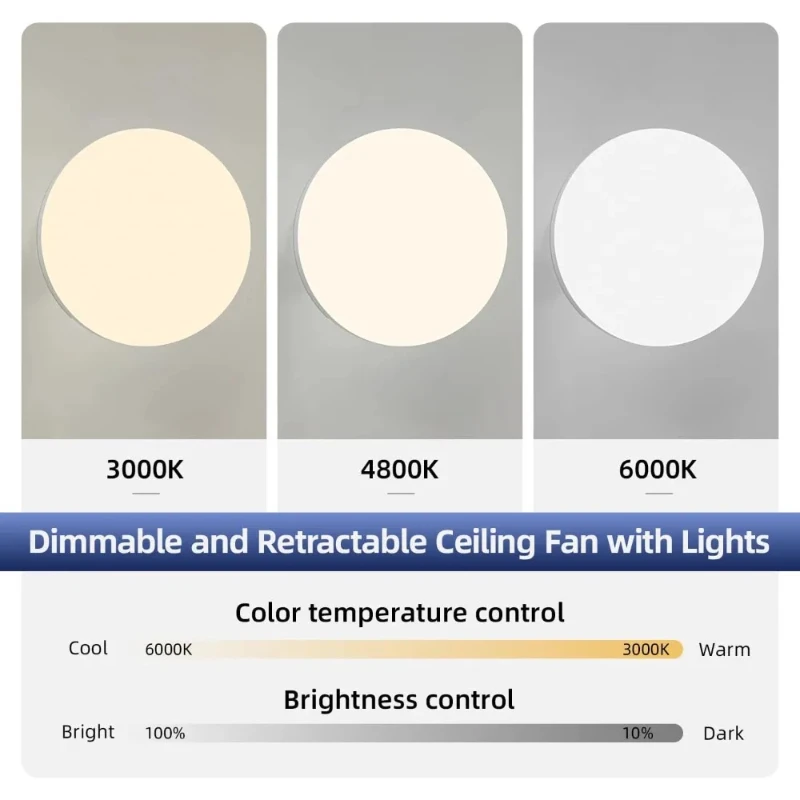 Потолочный вентилятор с подсве – обзор и цена Smart Ceiling Fan