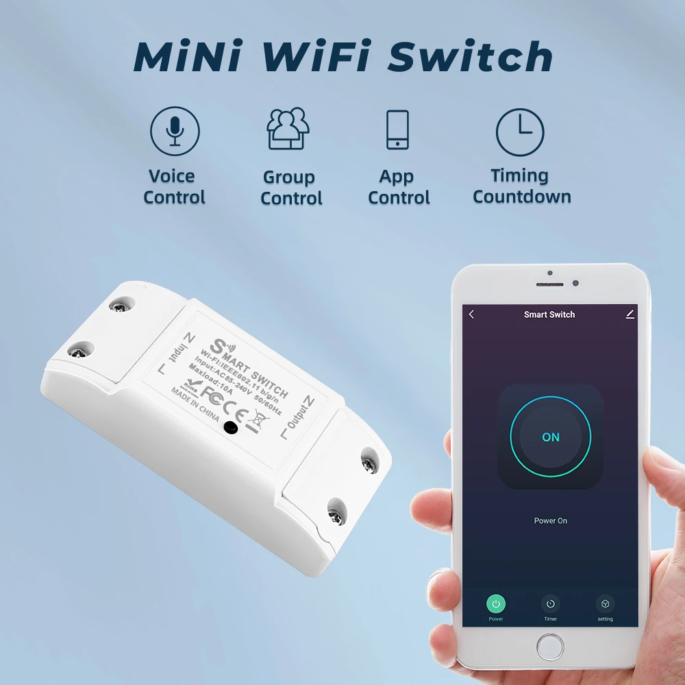 Миниатюрный Wi-Fi выключатель  – обзор и цена Smart Home Improvement