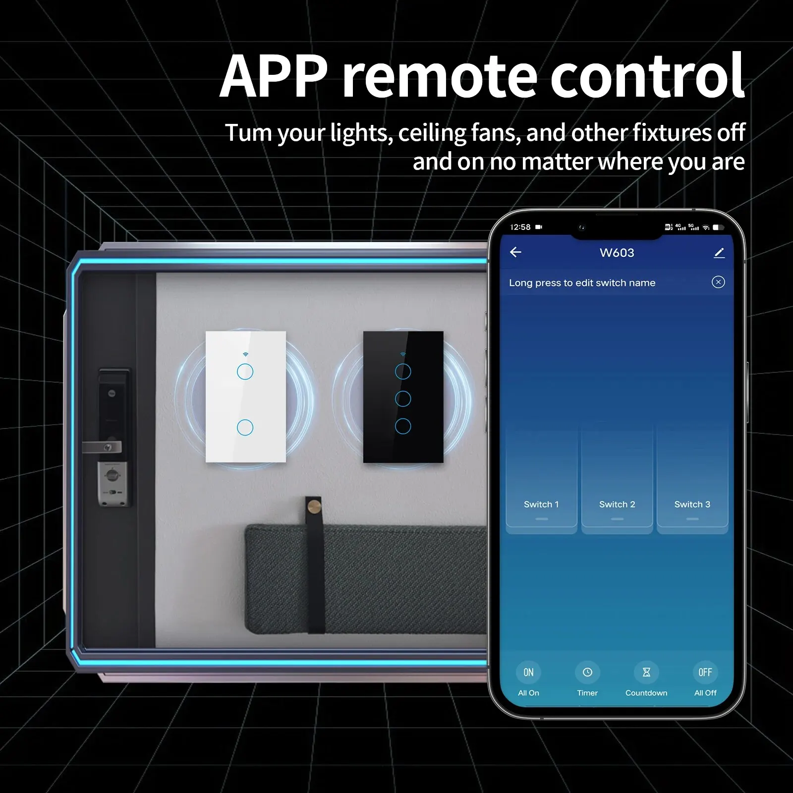 Умный выключатель TNCE Tuya Wi – обзор и цена Smart Light Switch