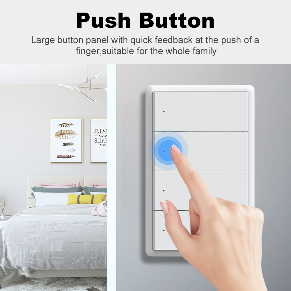 Умный Wi-Fi выключатель MANHOT – обзор и цена Smart Light Switch