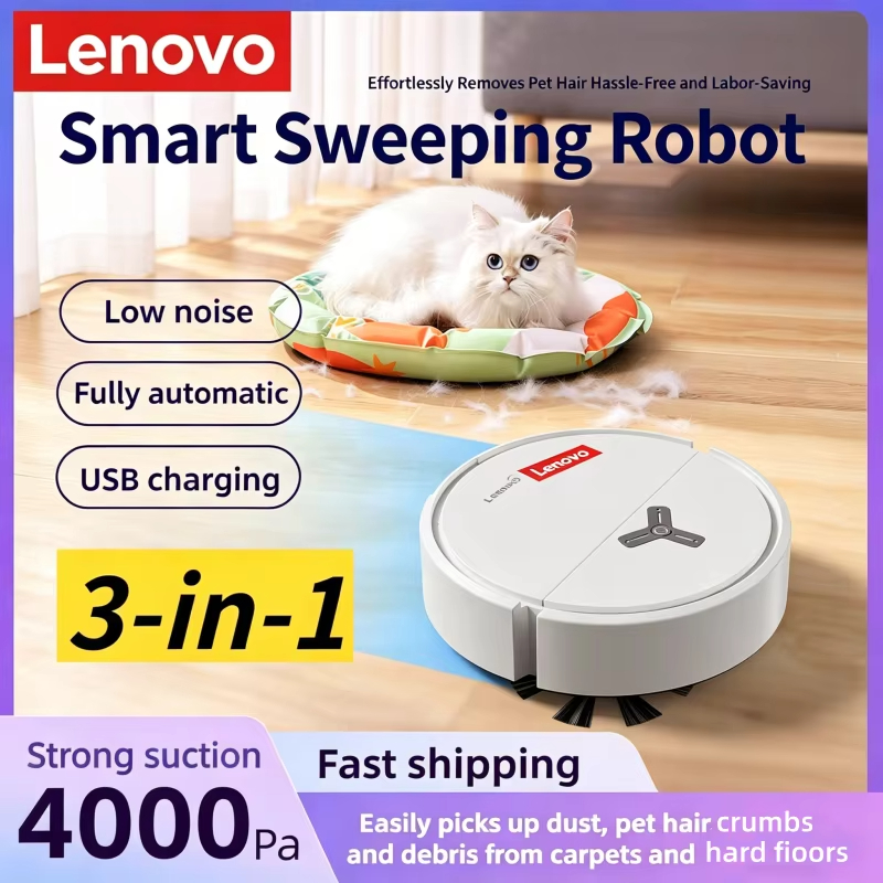 Робот-пылесос Lenovo 3-в-1 с ф – обзор и цена Smart Home Blog