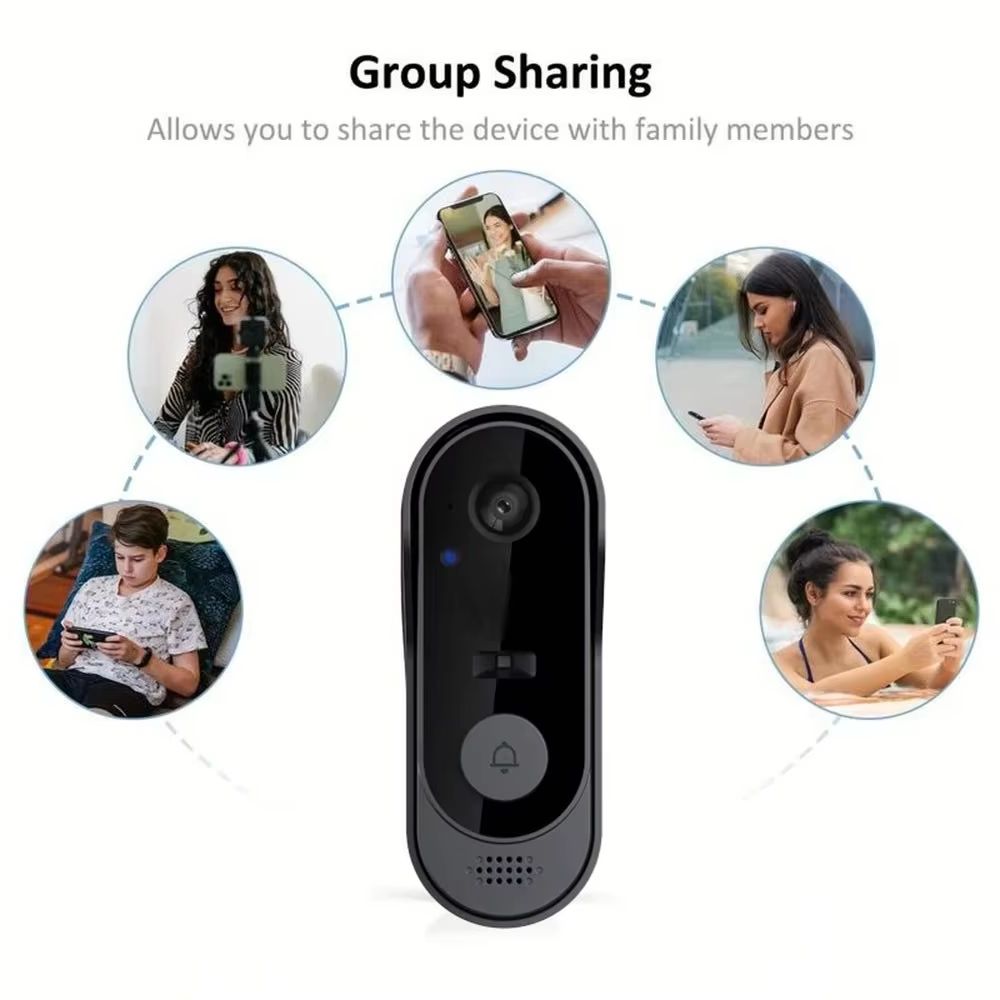 Умный видеодомофон Tuya WiFi 1 – обзор и цена Smart Home Video Doorbell Enhanced Security With Smart Doorbell