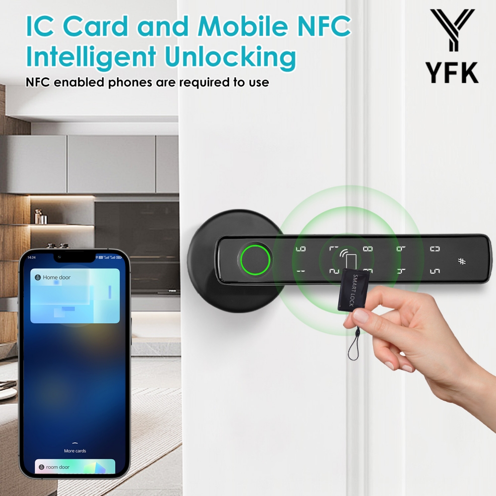 Умный дверной замок YFK Tuya 5 – обзор и цена Smart Home Interior